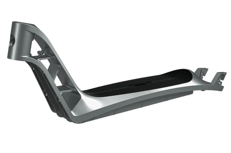 一体成型された車のフレーム