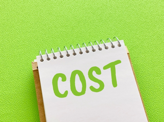 COSTと書かれたメモ