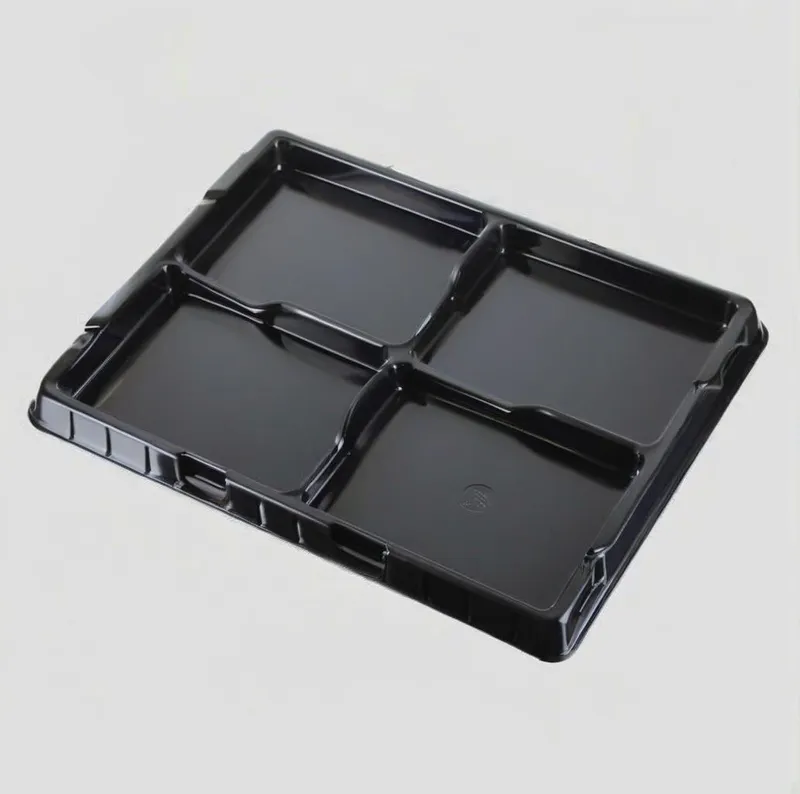 薄型の黒いトレー