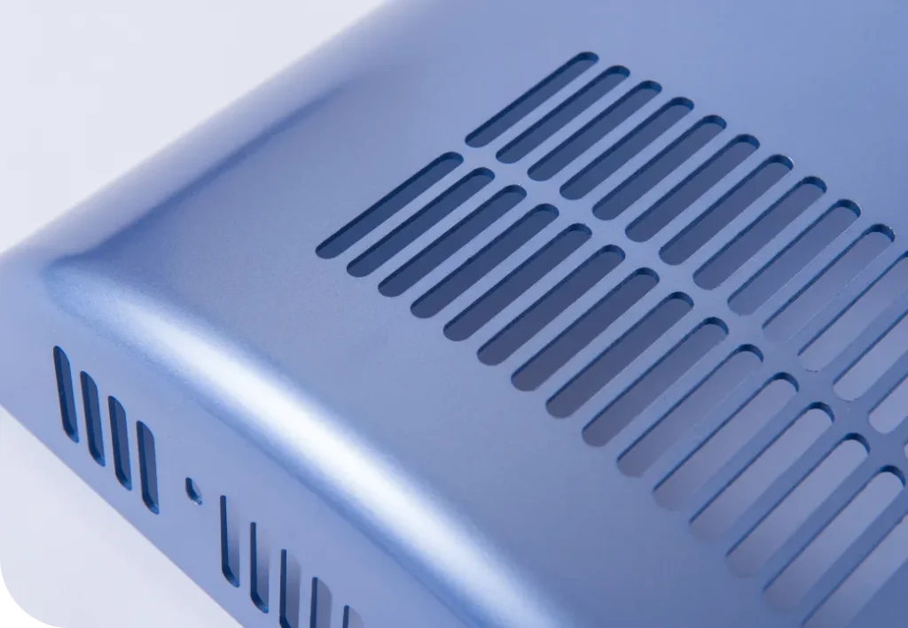 真空成形による製品