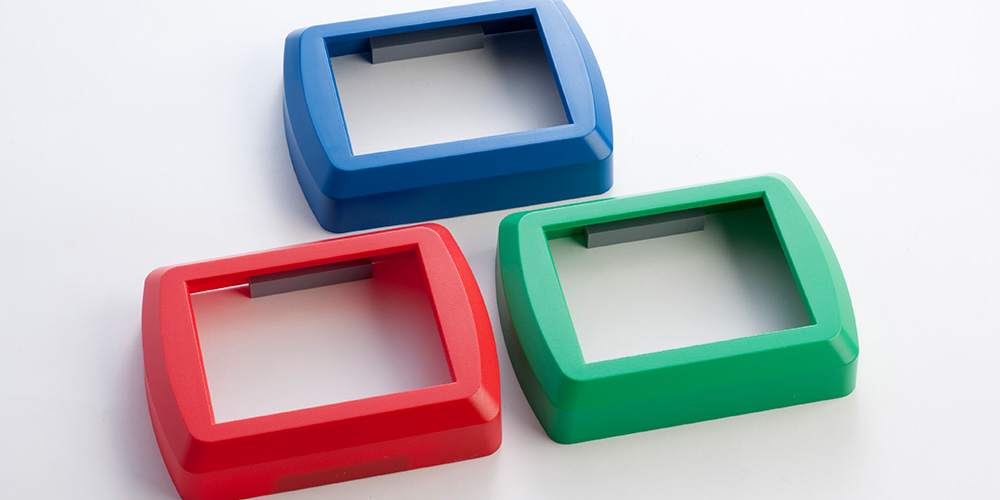 計測機器のフロントカバー