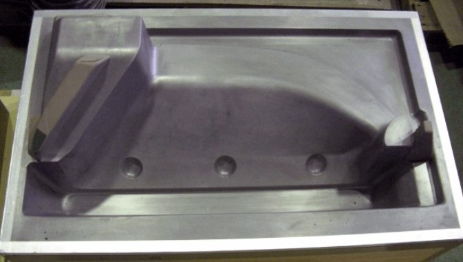 真空成形に使用される樹脂型